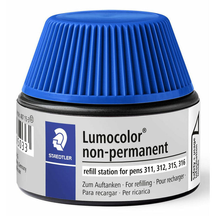 Maedtler Nachfülltinte Lumocolor Nonperm Azul