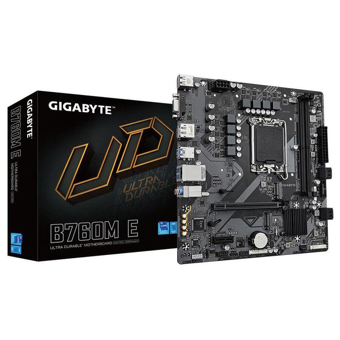 Mainboard Gigabyte Intel B760 Express Lga1700 Micro-Atx Memory Ddr5 Memory Slots 2 B760me1.0