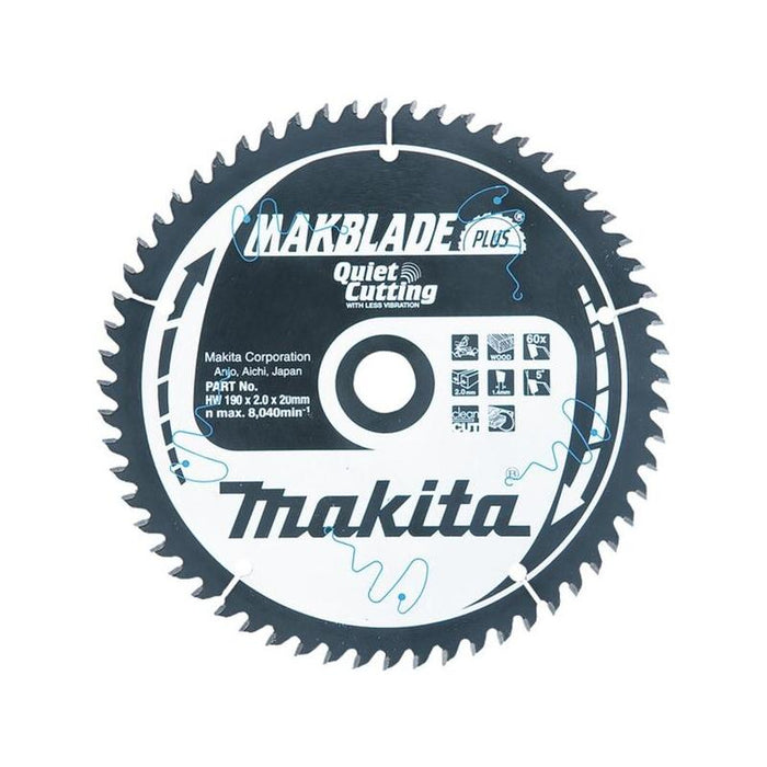 Makita Hoja De Sierra 260mm X 30 X 40t, B-32487 B-32487
