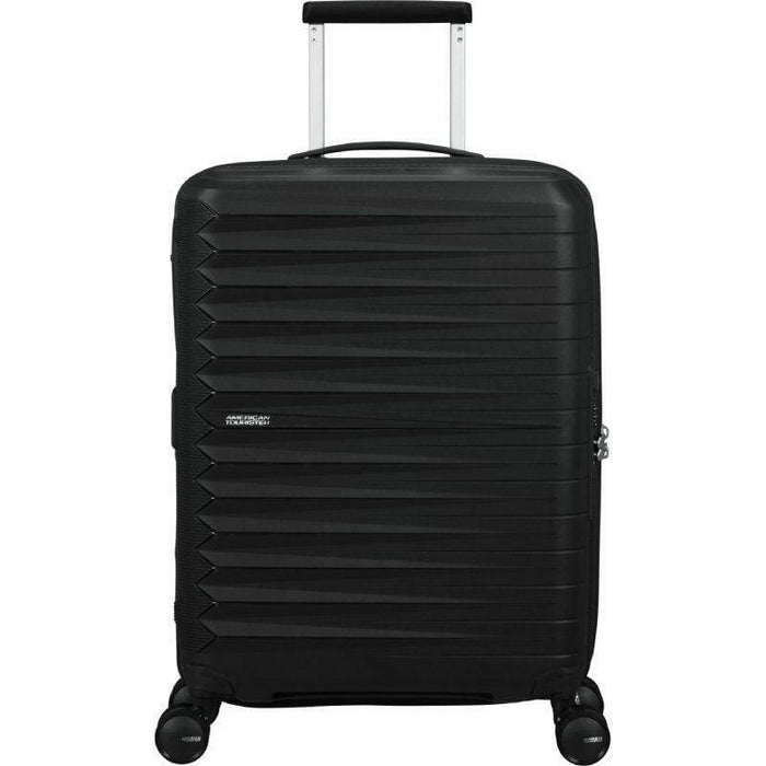 Maleta De Cabina American Tourister Fastforward Spinner Expansible 55cm 55x40x23cm 4 Ruedas Negro