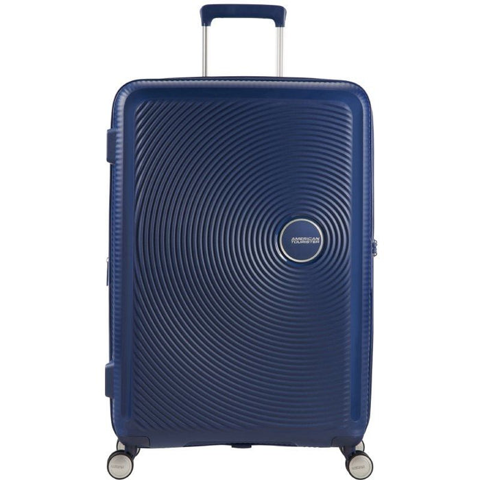 Maleta Mediana American Tourister Soundbox Spinner 67cm 67x46.5x29cm 4 Ruedas Azul Marino