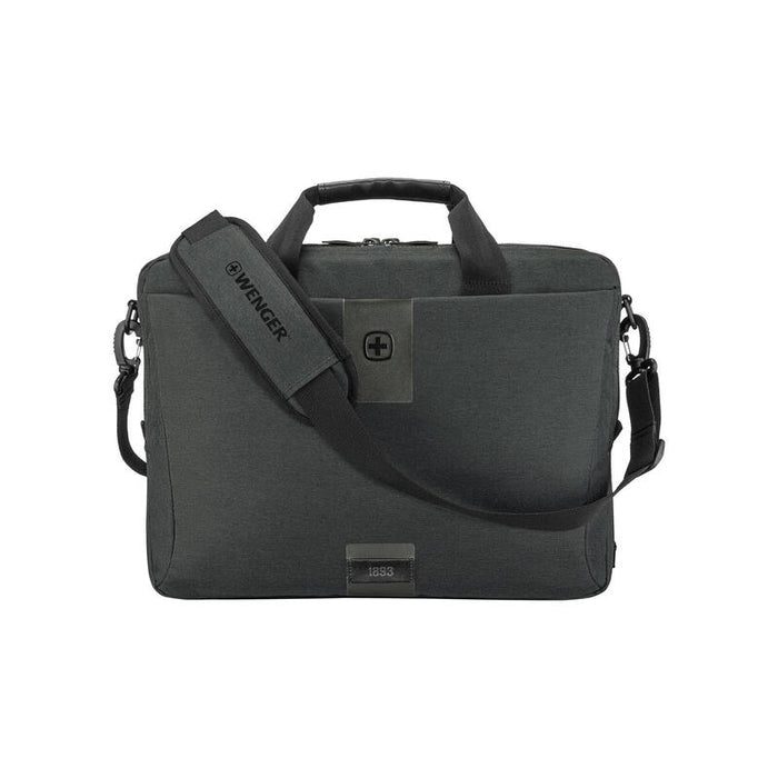 Maletín Wenger Mx Eco Brief 16" Laptop Brief Funda, Charcoal