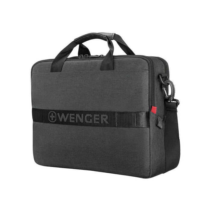 Maletín Wenger Mx Eco Brief 16" Laptop Brief Funda, Charcoal