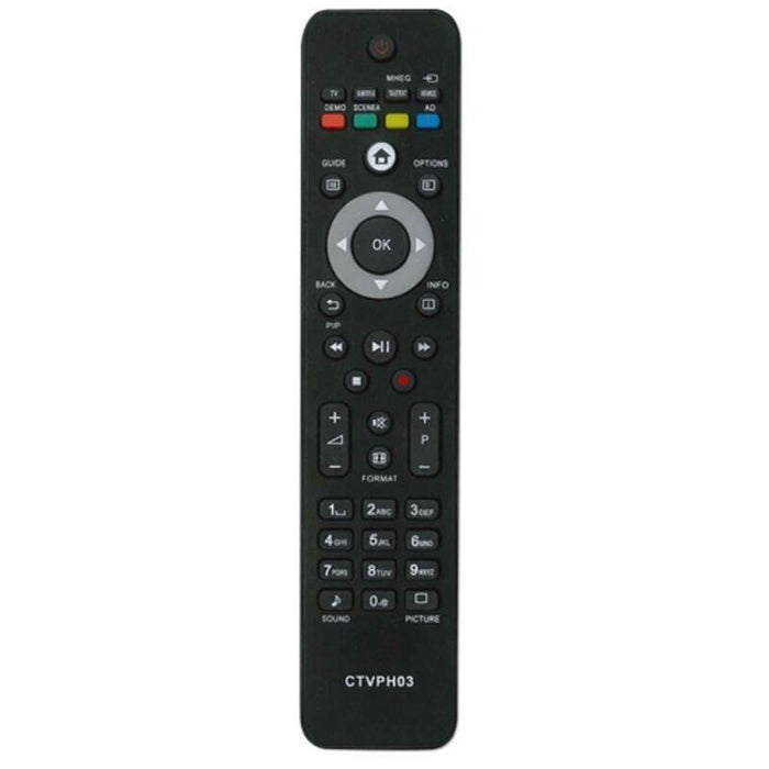 Mando Para Tv Ctvph03 Compatible Con Philips