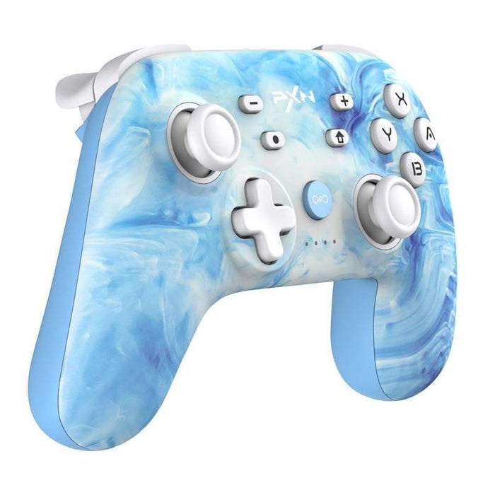 Mando Pxn-P50s Bluetooth Azul Fluido Nintendo Switch/Pc