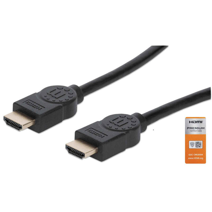 Manhattan 355353 Cable Hdmi 3 M Hdmi Tipo A (Estándar) Negro