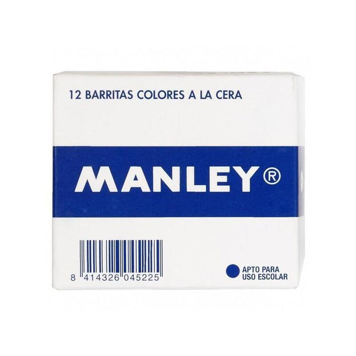 Manley Estuche De 12 Ceras 60mm (28) Tierra Siena Tostada