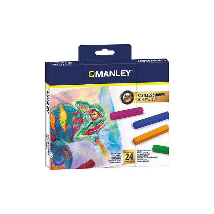 Manley Pasteles Suaves Estuche 24 C/Surtidos Muy Vivos
