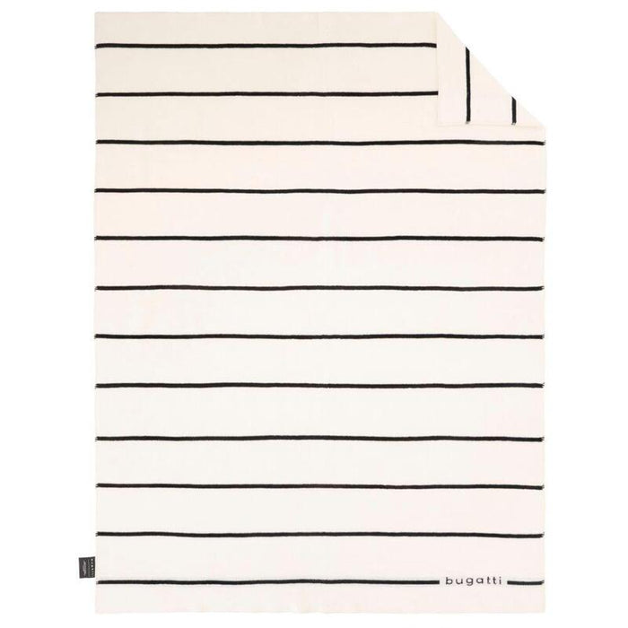 Manta Bugatti Jacquard Blanco Roto 150x200