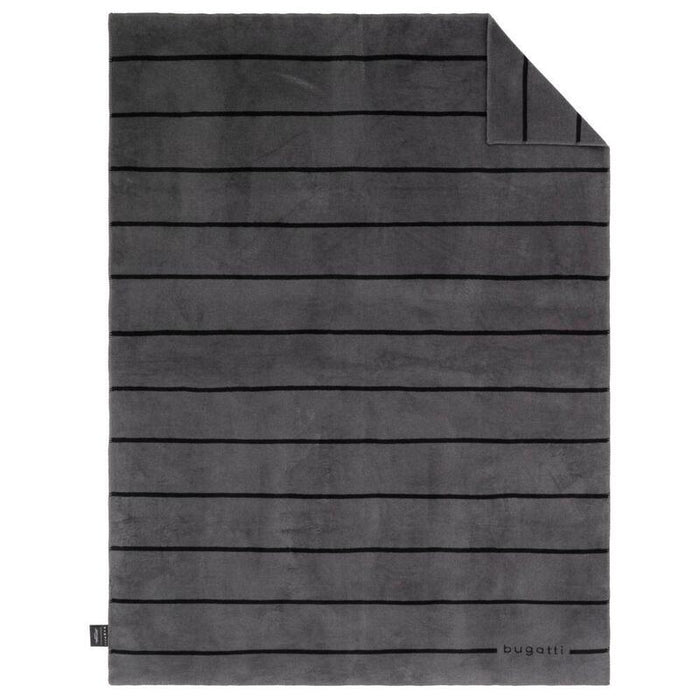 Manta Bugatti Jacquard Gris 150x200