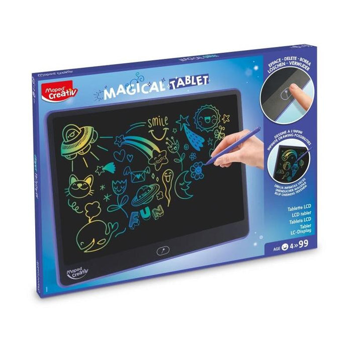 Maped Magical Tablet - Tableta Lcd 16" De Gran Formato Para Dibujar - Para Niã±Os A Partir De 4 Aã±Os