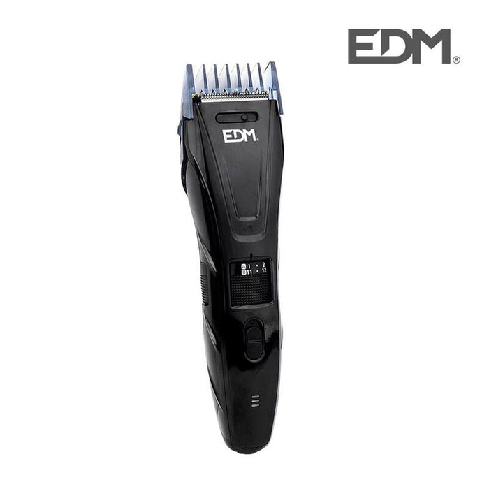 Maquina Corta Cabellos Recargable 10w 5,5x18x4,5cm Edm