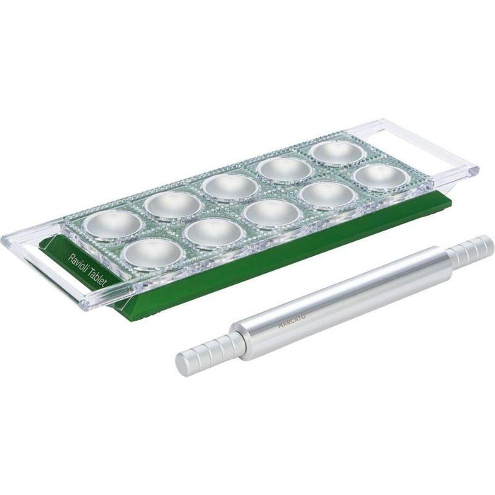 Marcato Ravioli Tablet Grün Ravioliform