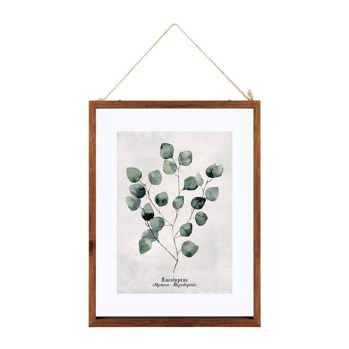 Marco De Fotos Decorativo Lienzo Natural Modelos Surtidos 38x48cm