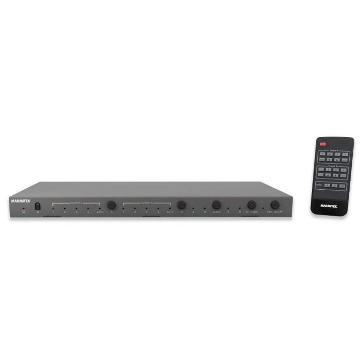 Marmitek Connect 642 Pro 4k Hdmi Matrix - 4x2 Hdmi Matrix Switch - Hdmi 2.0