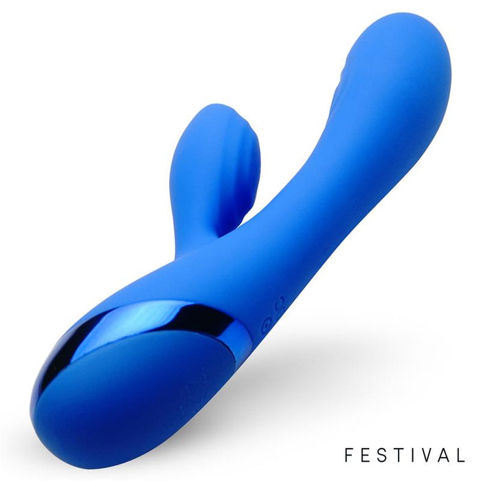 Vibrador  Marna Usb Azul