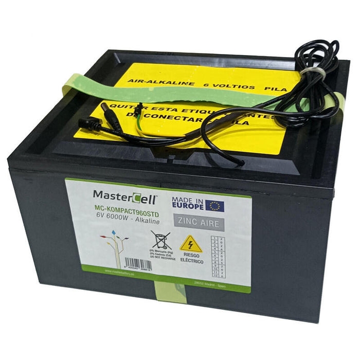 Master Battery Bat-6v960ah-Dc Batería De Zinc-Aire 6v-960ah. Triple Conector