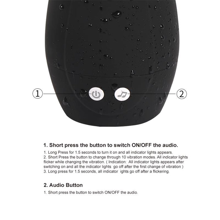 Masturabdor Con Vibrador Usb Tiny Man