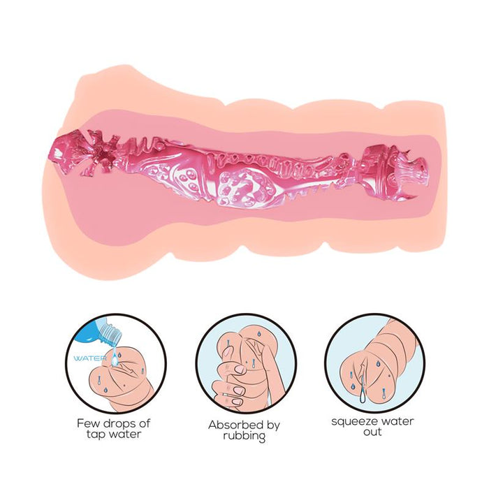 Crazy Bull - Masturbador Water Skin Modelo Vagina 3