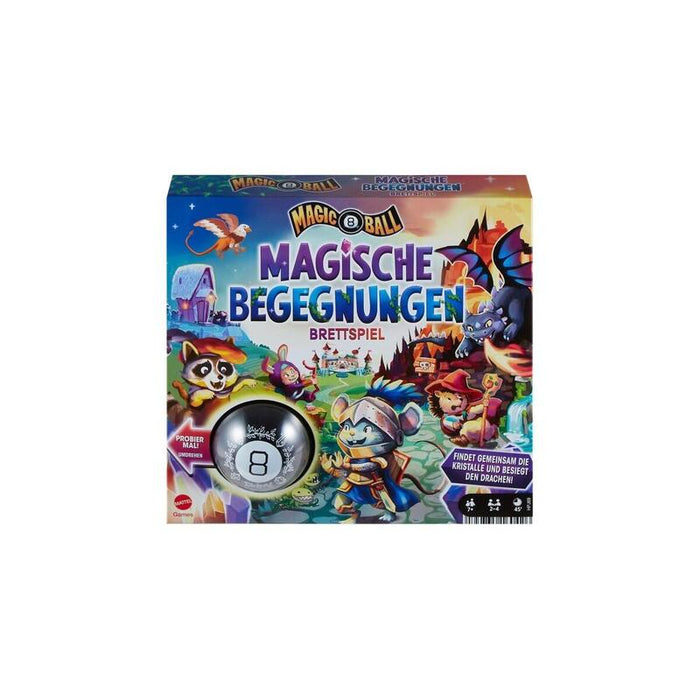 Mattel Games Encuentros Mágicos Con Magic 8 Ball, Juego De Muelles Hpj69