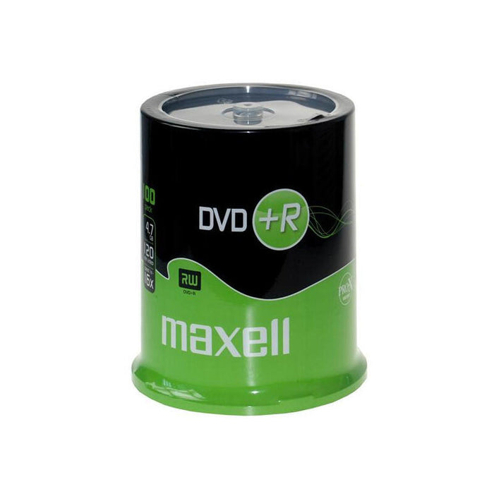 Maxell Dvd+R 4.7, Cakebox 100