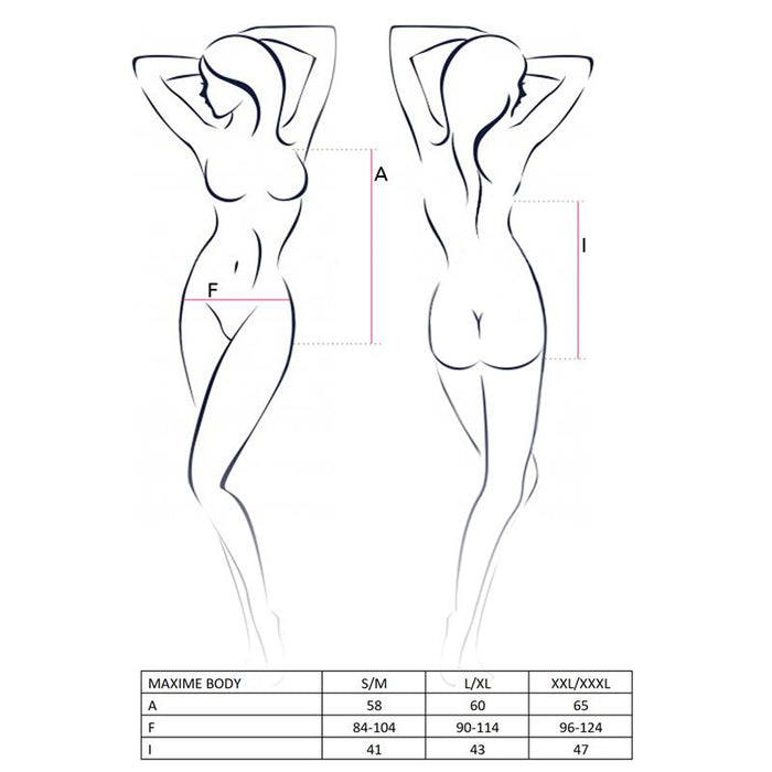 Body Maxime Blanco Talla (Interno):S/M