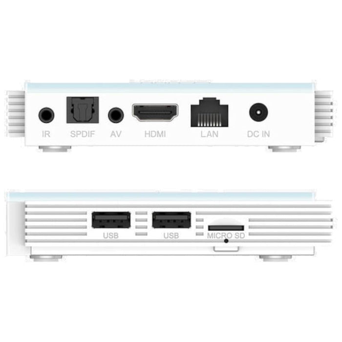 Mecool Km2 Plus Deluxe 4gb/32gb Certificado Netflix Android 11 Blanco - Android Tv