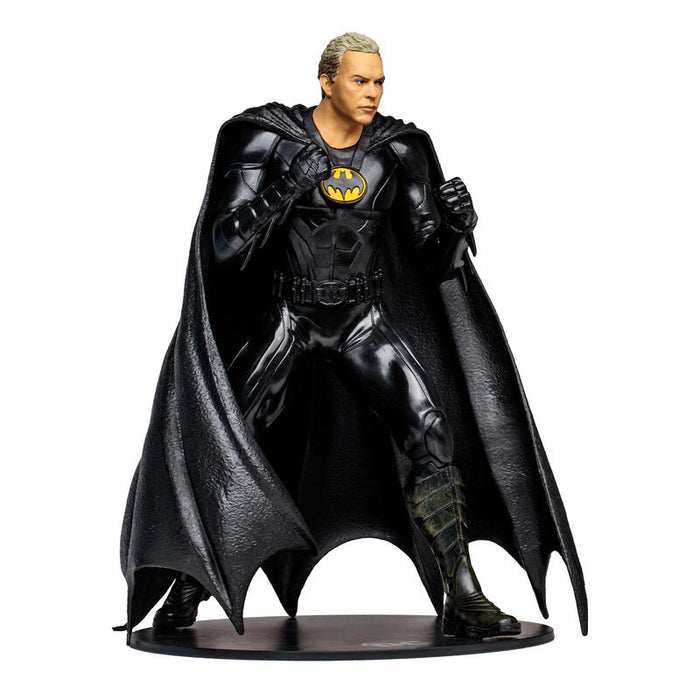 Megafigura Mcfarlane Toys Dc Multiverse The Flash Batman Michael Keaton Sin Mascara