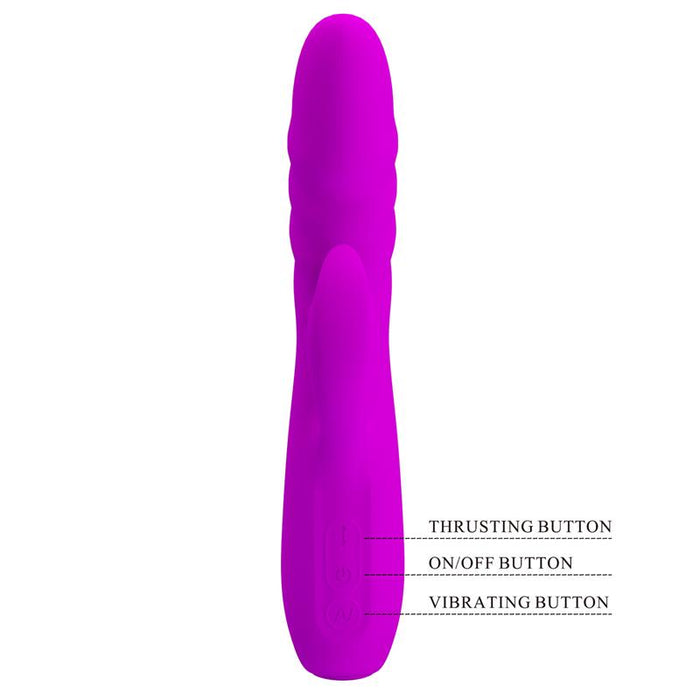 Pretty Love - Melanie Vibrador Conejo Recargable Morado