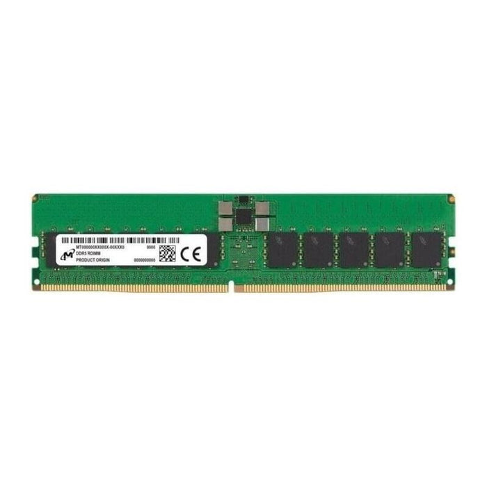 Memoria Micron 32gb Ddr5 2rx8 6400mhz Pc5-51200 Ecc Registered Mtc20f2085s1rc64bd2r