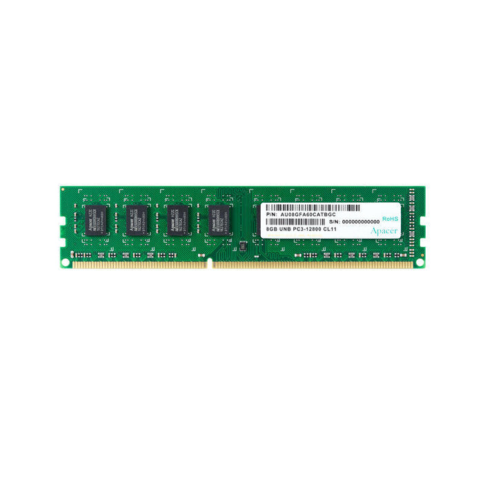 Memoria Ram Apacer 8gb Ddr3 1600mhz 1.5v Cl11 Dimm