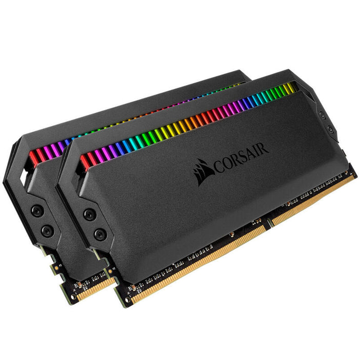 Memoria Ram Corsair Ddr4 16gb 2x8gb Pc 3600 Dominator Platinum Rgb Black Corsair Dominator Platinum Rgb, 16 Gb, 2 X 8 Gb, Ddr4, 3600 Mhz, 288-Pin Dimm