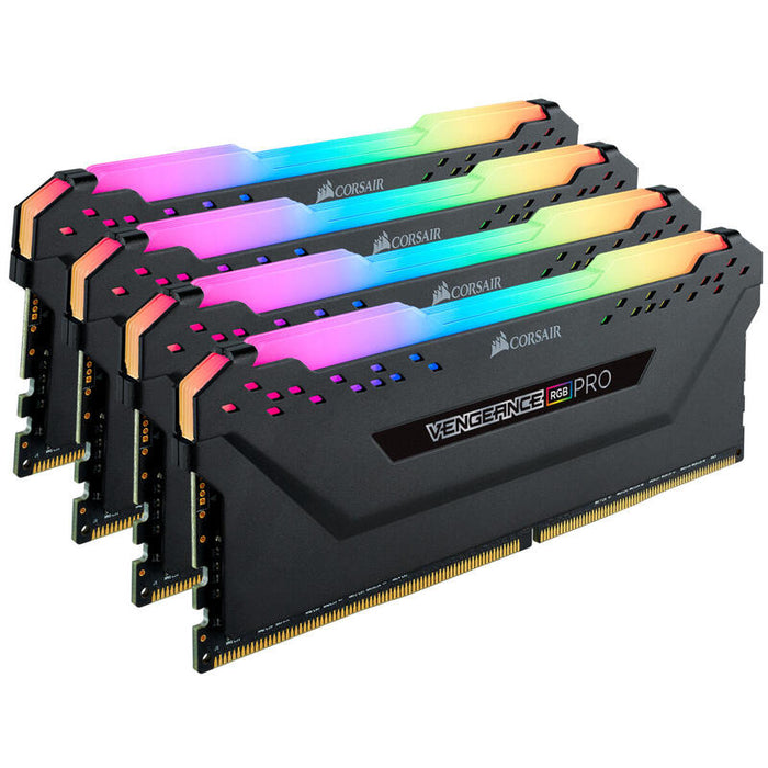 Memoria Ram Corsair Ddr4 32gb 4x8gb Pc3600 Vengeance Rgb Pro Bla