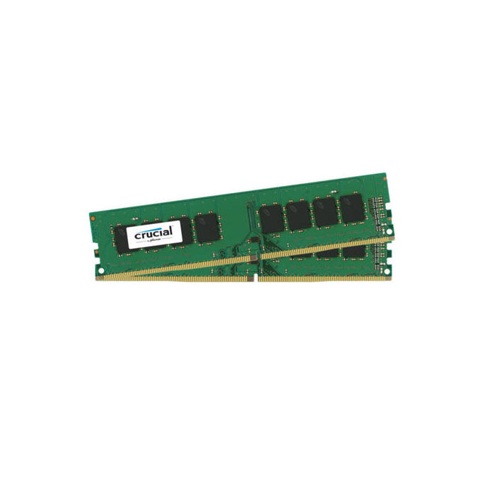 Memoria Ram Crucial Ddr4 16gb Pc2400 C17 Kitx2 2x8gb, Single Rank