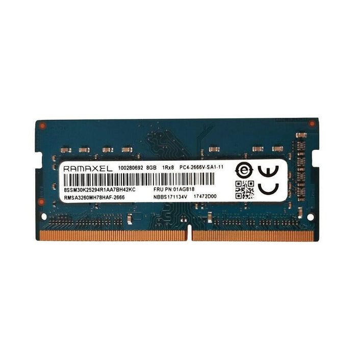 Memoria Ram Ramaxel 8gb Ddr4 2666 Sodimm