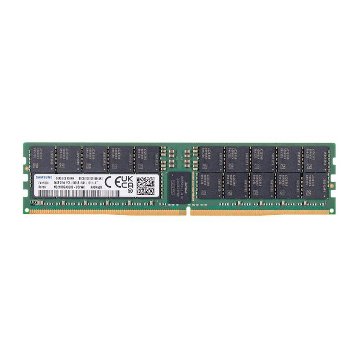 Memoria Samsung Rdimm Ddr5 64gb 2rx4 6400mhz Pc5-51200 Ecc M321r8ga0eb2-Ccp