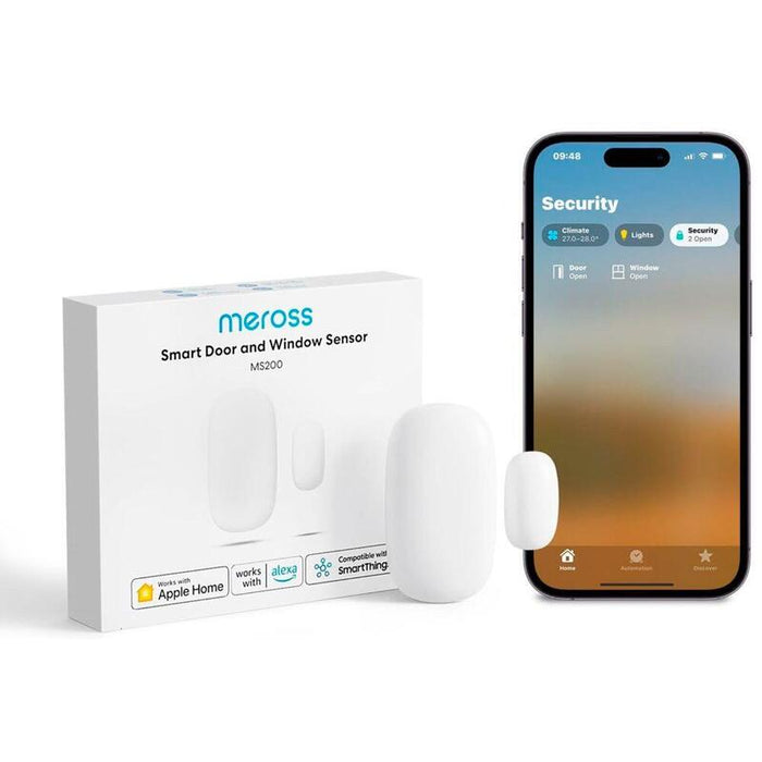 Meross Ms200h Homekit Blanco - Sensor De Puertas Y Ventanas