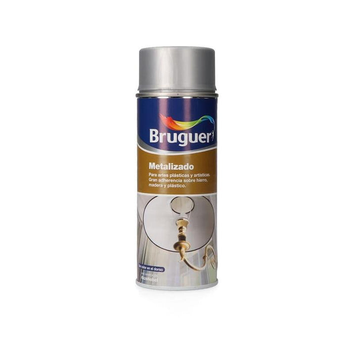 Metalizado Spray Plata 0,4l 5198002 Bruguer