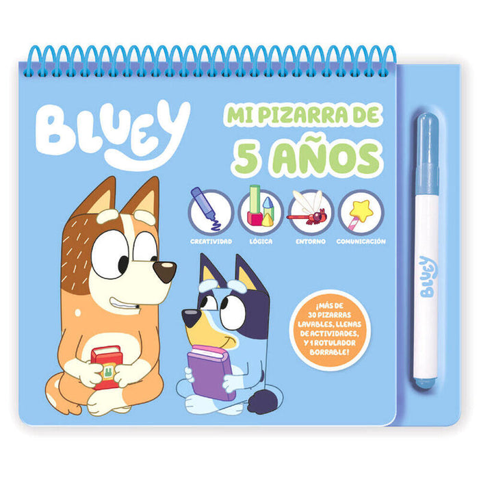 Mi Pizarra Actividades 5 Años Bluey Español