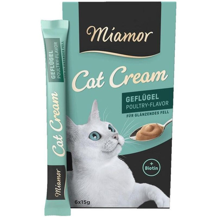Miamor Crema Para Gatos Con Ave  6x15g