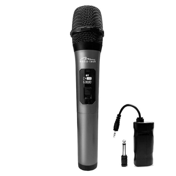 Micrófono Inalámbrico Para Altavoces Karaoke Mic Hero Wireless Mt398.