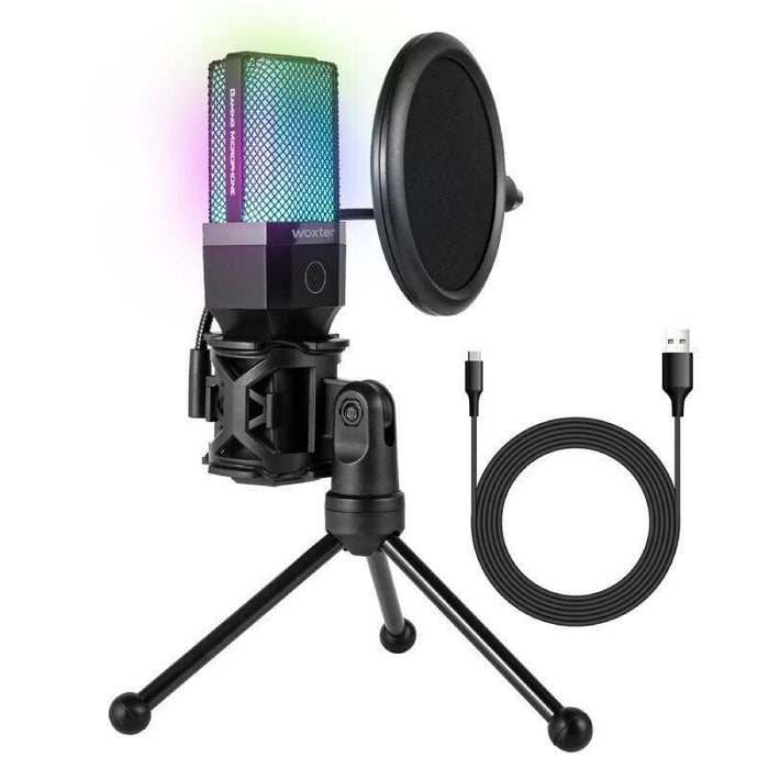 Micrófono Woxter Mic Studio 65 Rgb Usb 2.0