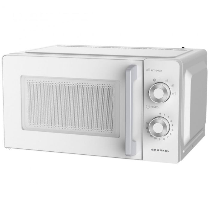 Microondas Grunkel Mw-20mg 700w Capacidad 20l Blanco