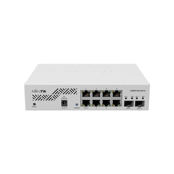 Mikrotik Css610-8g-2s+In 8x1gbe 2sfp+