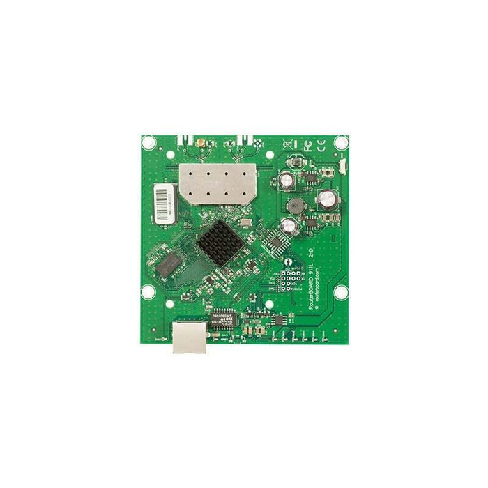 Mikrotik Rb/911-2hn Routerboard 911 With 600mhz Atheros Cpu, 64mb Ram, 1x Lan, Built-In 2.4ghz 802.11b/G/N Single Chain Wireless