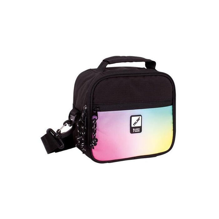 Milan Bolsa Isotérmica Porta Alimentos 3,5l Con 3 Recipientes Serie Sunset Negro