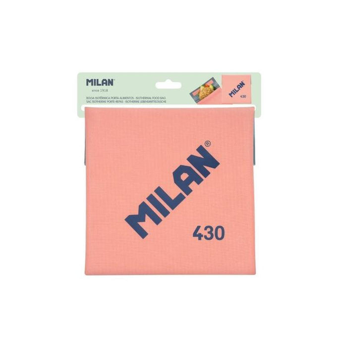 Milan Coleccion 430 Bolsa Isotermica Porta Alimentos 0.3l - Forro Interior Isotermico - Rosa