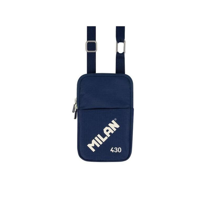 Milan Coleccion 430 Bolso Pequeã±O Bandolera - Tamaã±O Bolso 19x2.3x12.8cm - Cierre De Cremallera - Mosqueton De