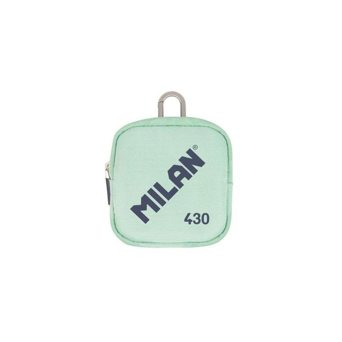 Milan Coleccion 430 Monedero Pequeã±O - Tamaã±O Monedero 10,3x10x2,5cm - Cierre De Cremallera - Mosqueton De Aluminio -
