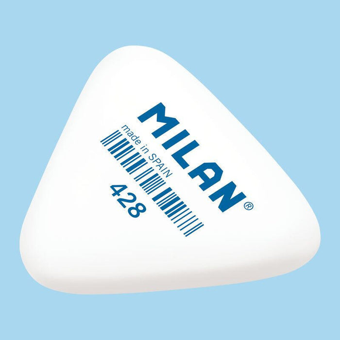 Milan Goma 428 Miga De Pan Triangular Gruesa Blanco Caja 28 Ud
